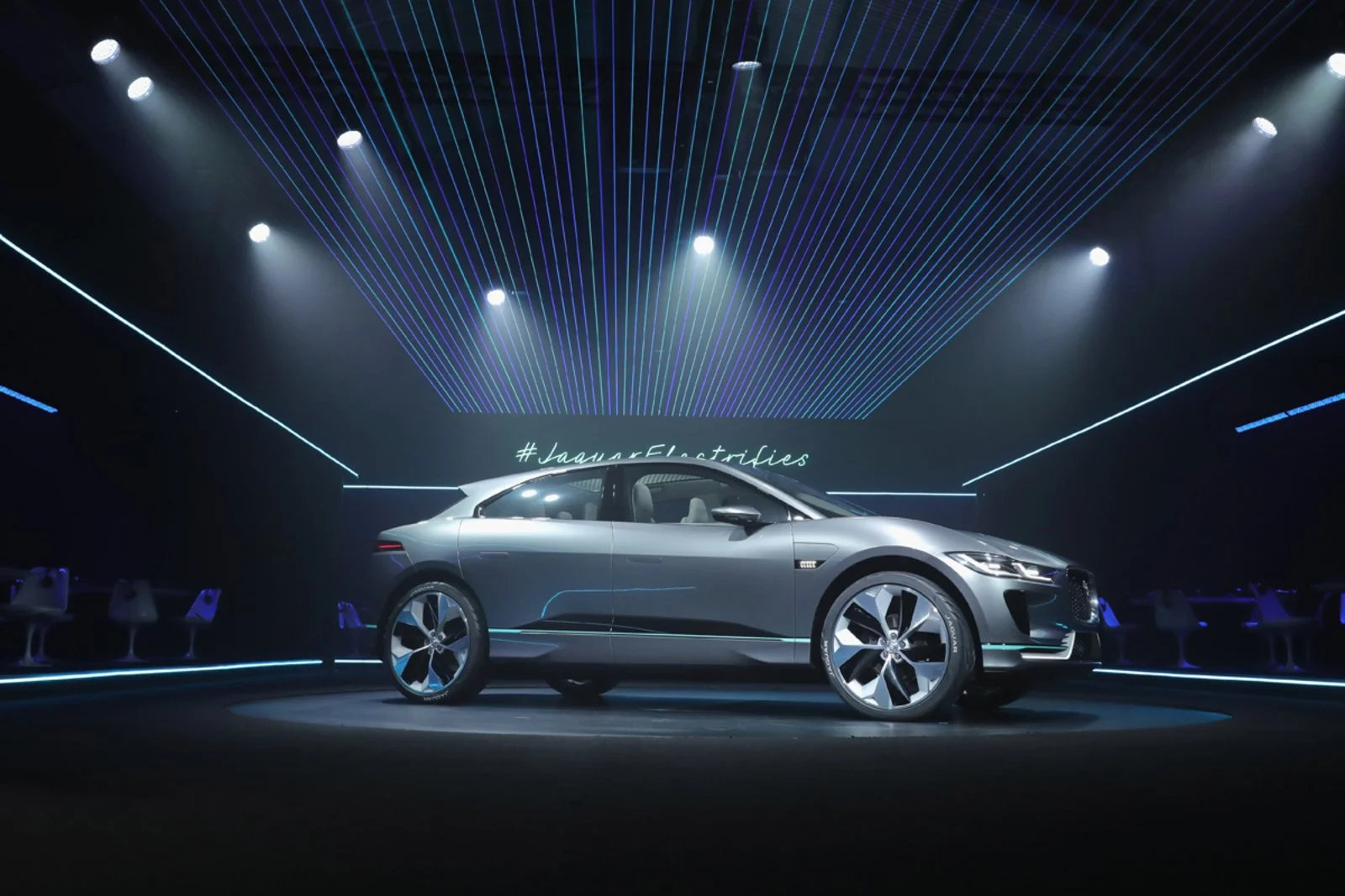 Jaguar I-Pace launch experiential