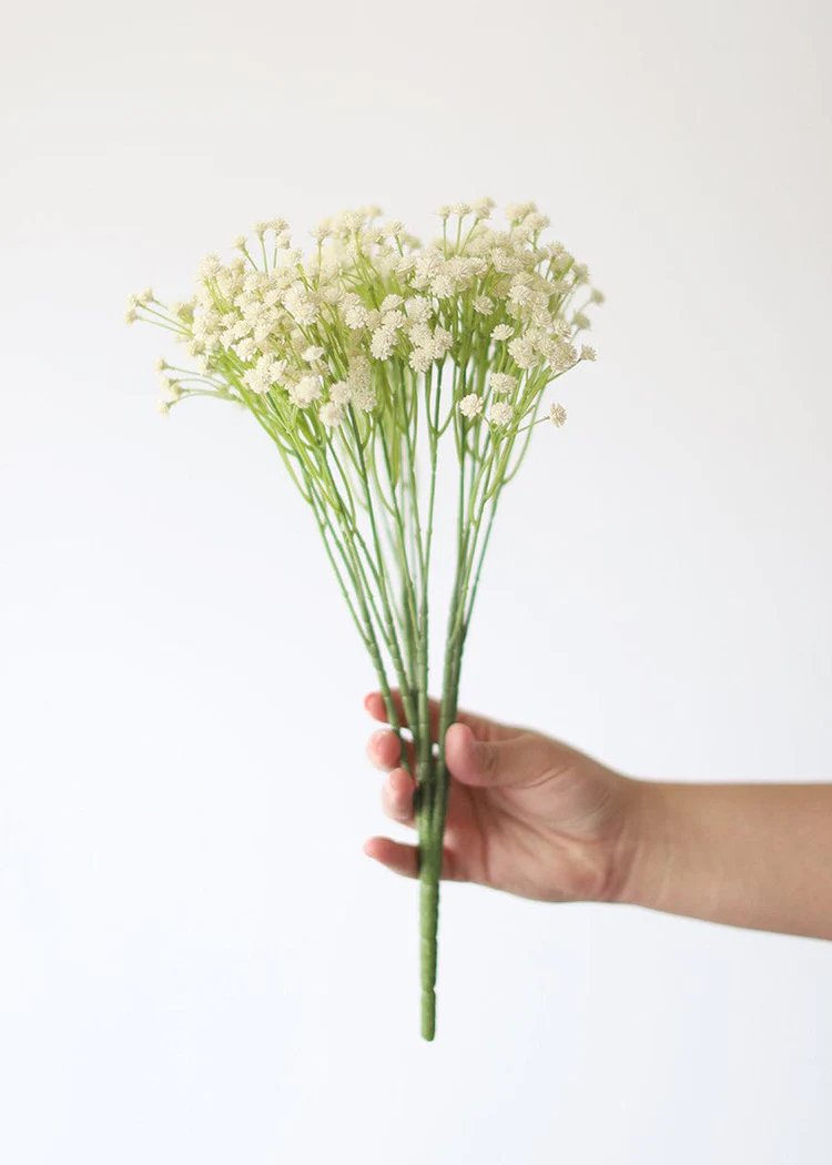 Real Touch Flowers Baby's Breath — Midway Design & Interiors