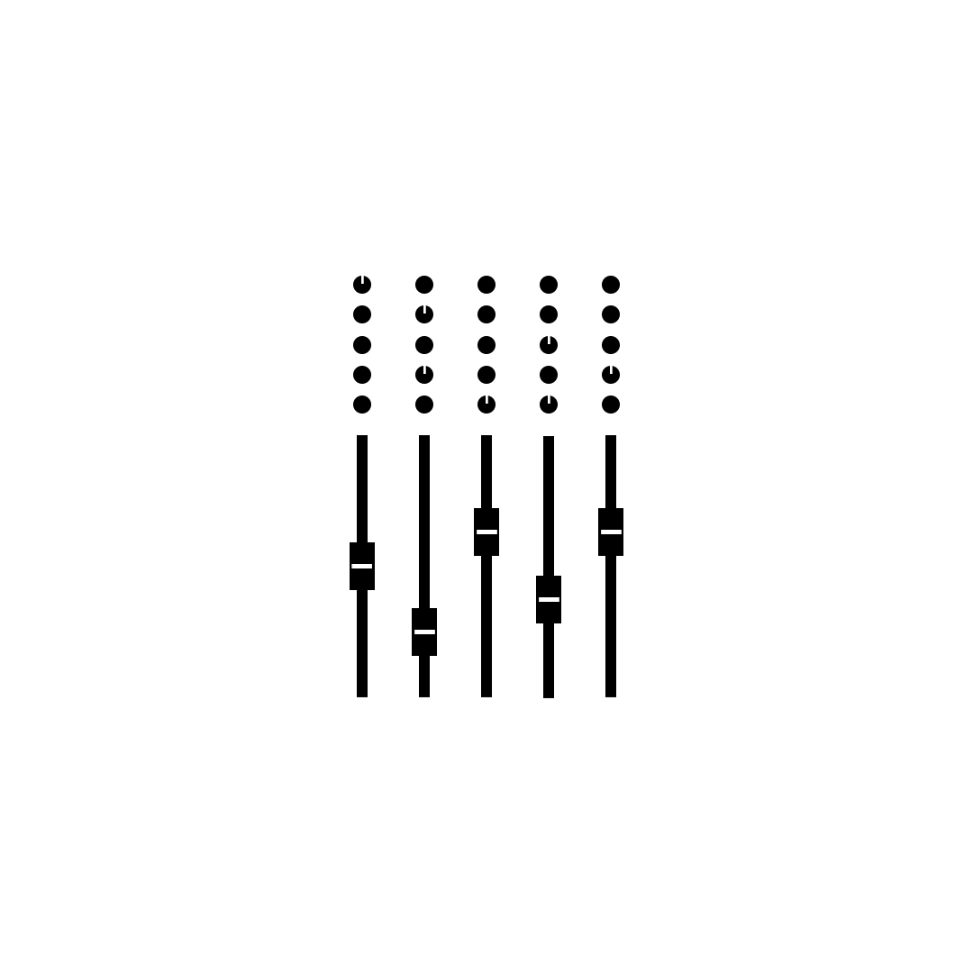 Black silhouette of a person doing yoga on a mat, with a dialogue bubble above showing a question mark, surrounded by small star-like symbols.