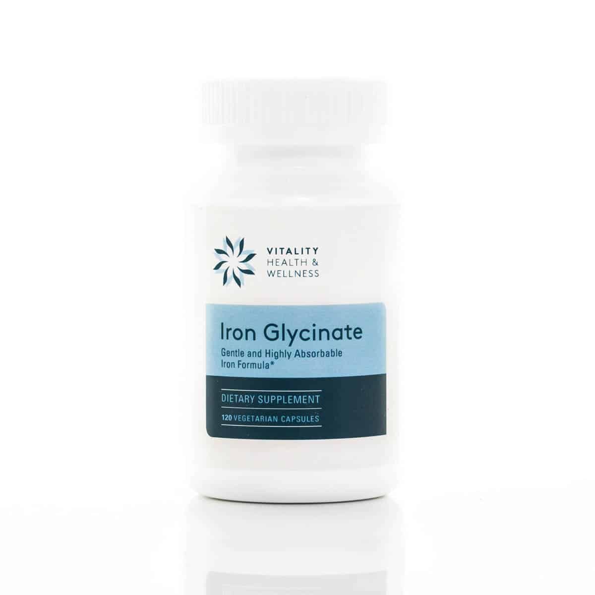 Iron Glycinate (20 mg / 120 Capsules)
