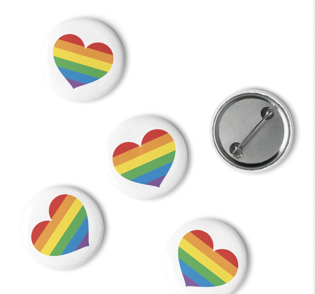Pink & Blue Fundraiser Buttons