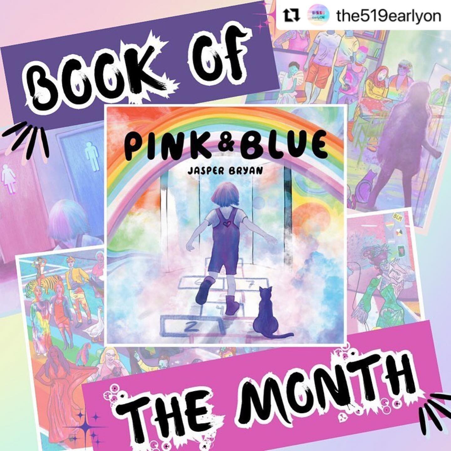 I am so honoured to be featured as @the519earlyon book of the month! 🥰😍🌈 To be recognized by a foundation of our community means the world. You can order your copy on my website (link in bio) 💕 @the519