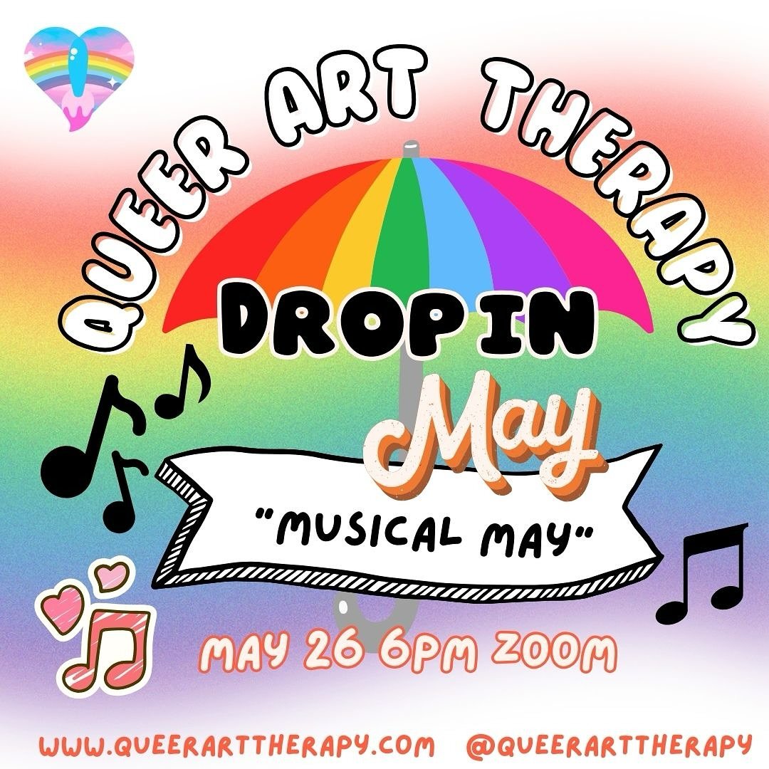 Link in bio ☔️ 🌼 🌺 💐

Welcome! Do you want to make space for creativity in your life? Connect with community? Receive mental health support in a loving, creative, affirming environment? Join our monthly Queer Art Therapy drop-in! 🌈

Create art an