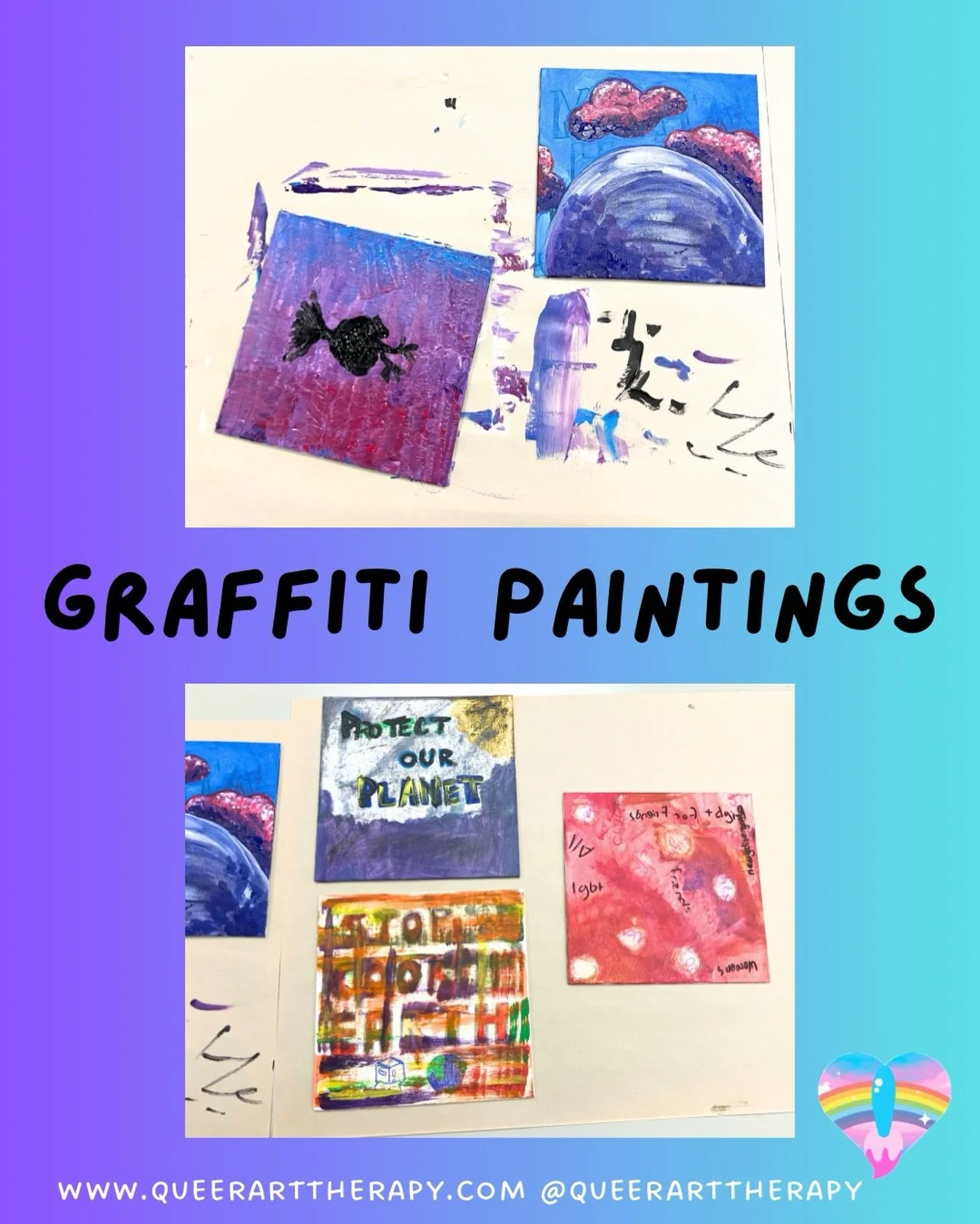 These are some beautiful graffiti art pieces created by some brilliant and compassionate teens @torontolibrary. They reflected on issues that were important to them: from climate change to social justice and imagining the world they want to live in. 