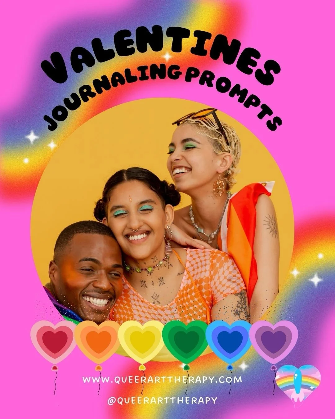 Love is in the air! 

Something I love about queer love is that it takes so many different forms, and shows us that there are infinite ways to love and be in relationships&mdash;from friendship, to romance, chosen family, community, self-love, and an