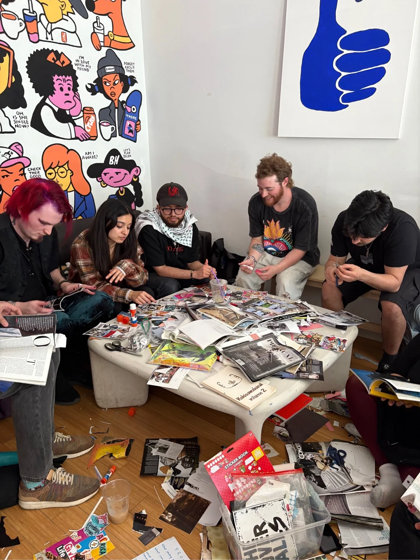 What an amazing zine making fundraiser for @skate_pal ❤️ Our community made a beautiful zine (stay tuned for its release), enjoyed the drinks and vibes at @thebrocktonhaunt and raised $400 for Skatepal! 🎉 

Thank you everyone who came out to support