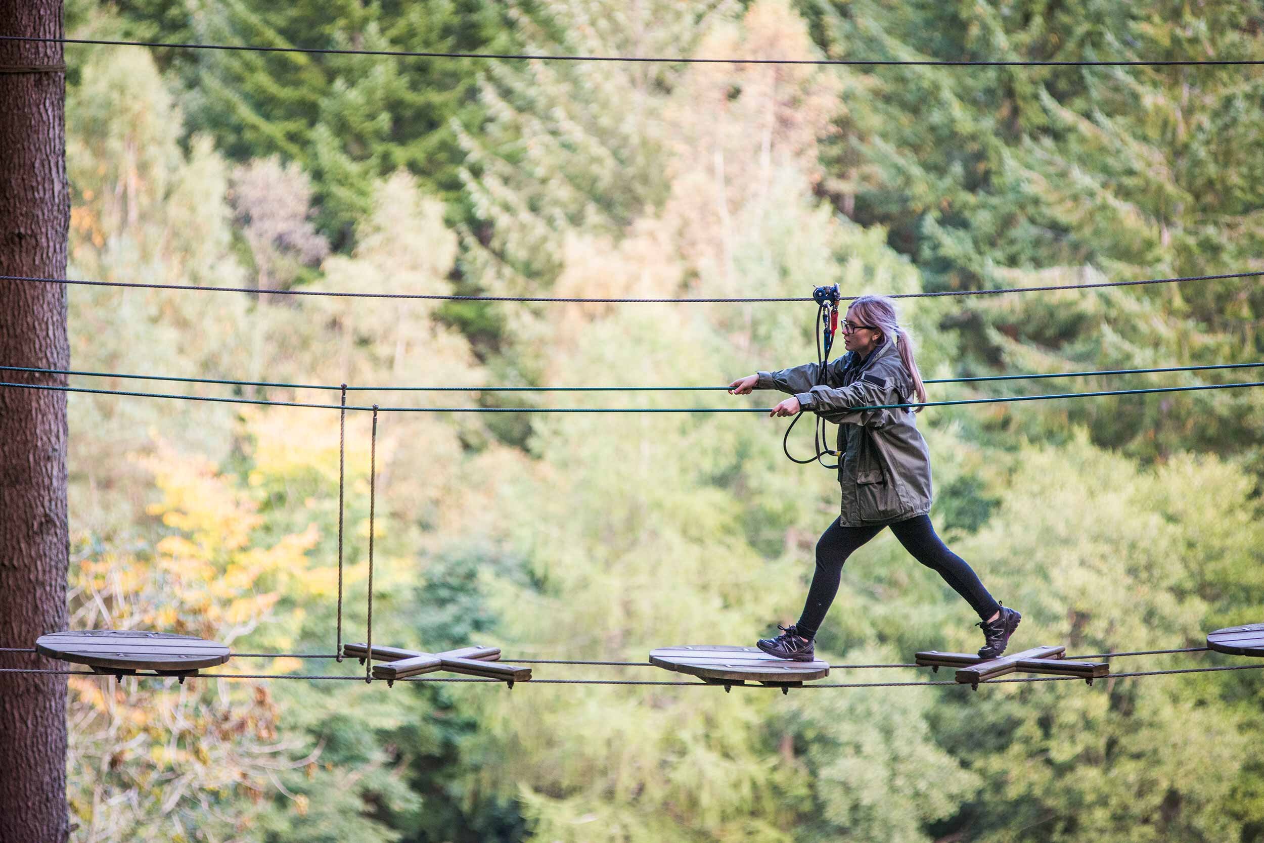 Go Ape, Glentress, Peebles