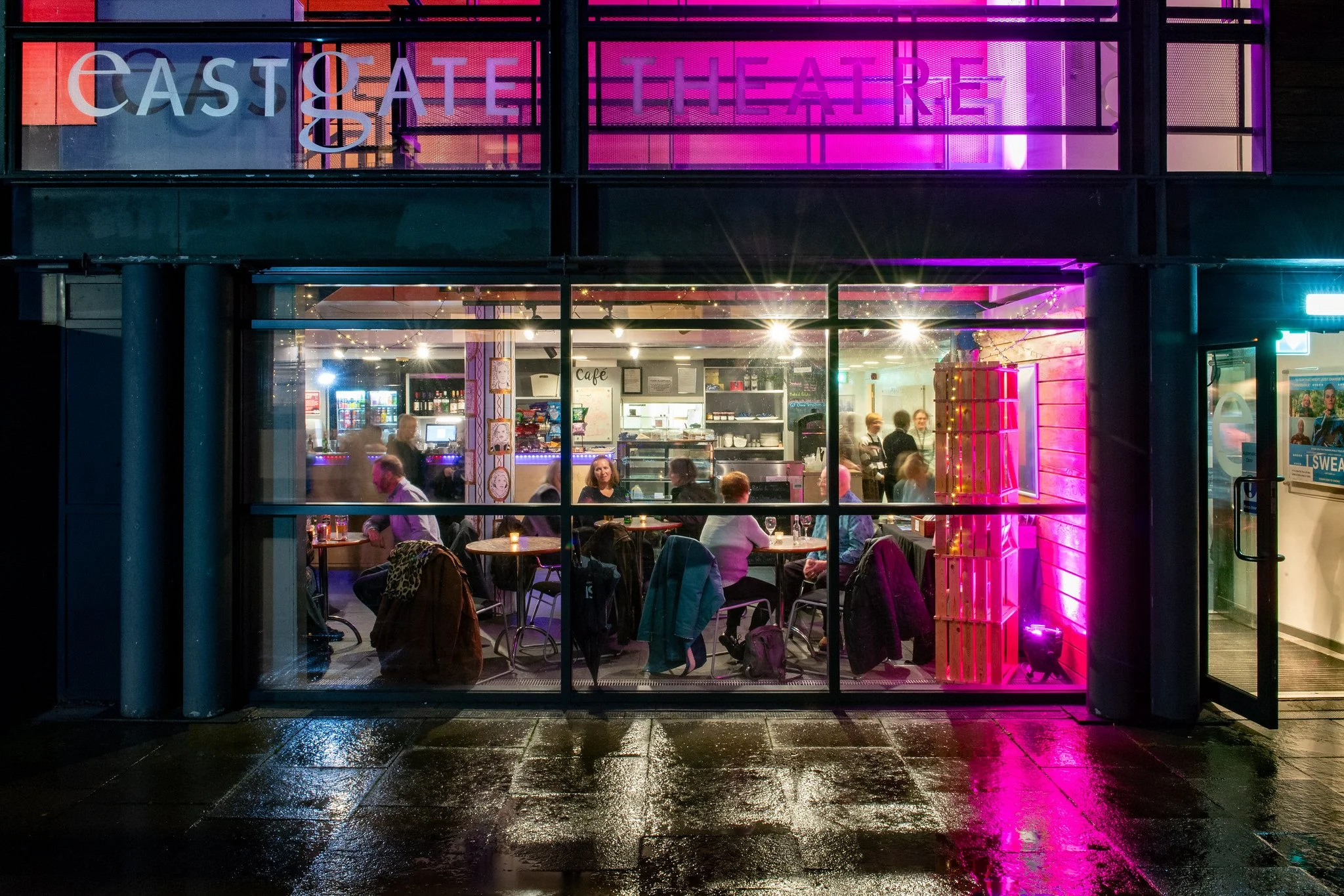 Eastgate Cafe at night credit Gareth Easton.jpg