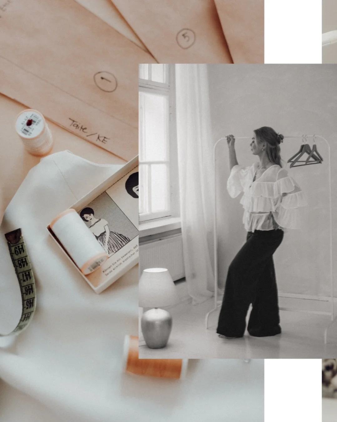 M&auml; oon Haaveilla Designin takana, ja teen p&auml;&auml;asiassa h&auml;&auml;- ja juhlapukuja naisille. Sellaisia, joissa on hyv&auml; olla ja jotka oikeasti n&auml;ytt&auml;&auml; kantajaltaan 👸
Ajan salliessa teen my&ouml;s korjaust&ouml;it&au