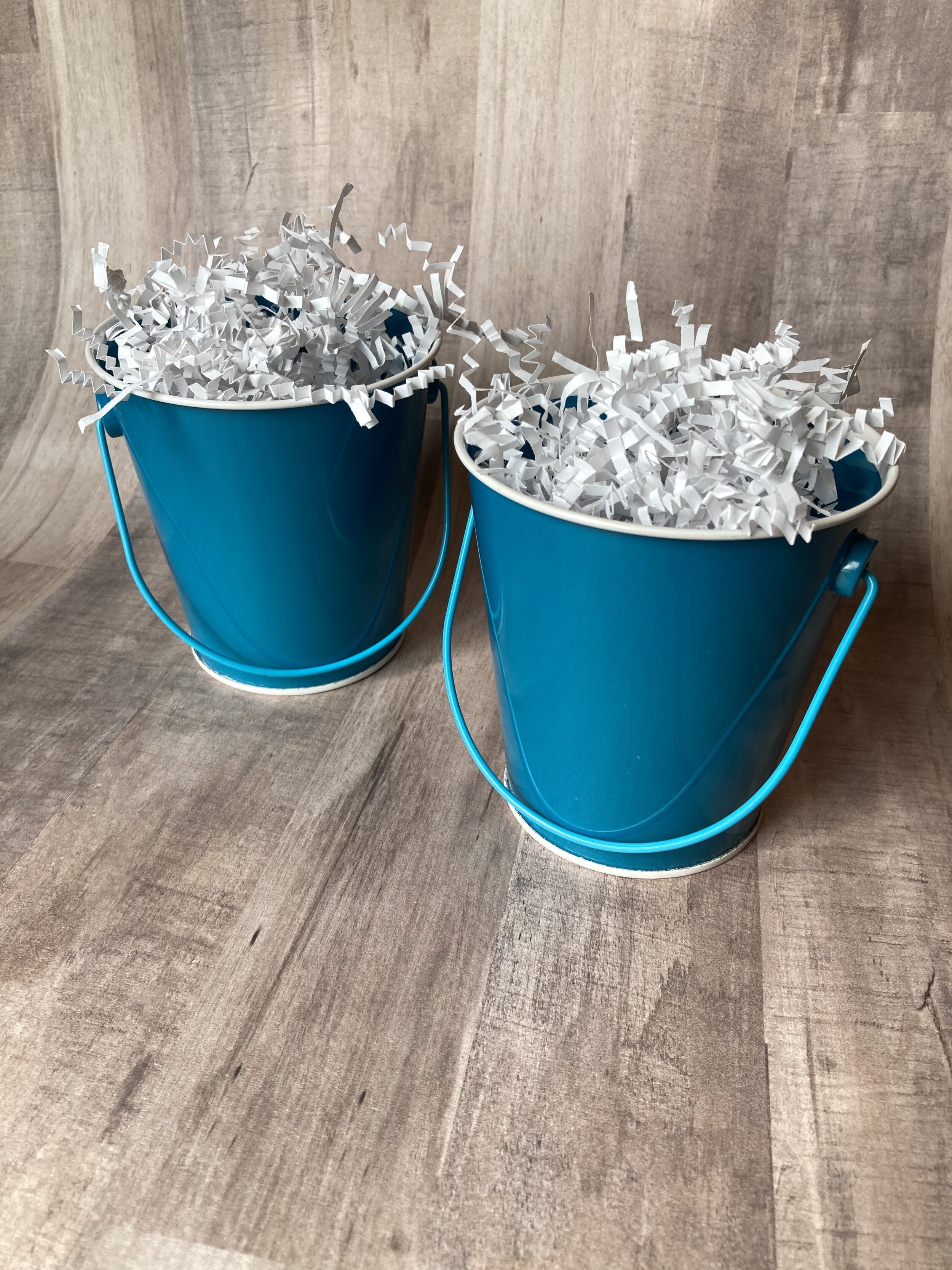 2 Cake Pop Buckets and Filler 