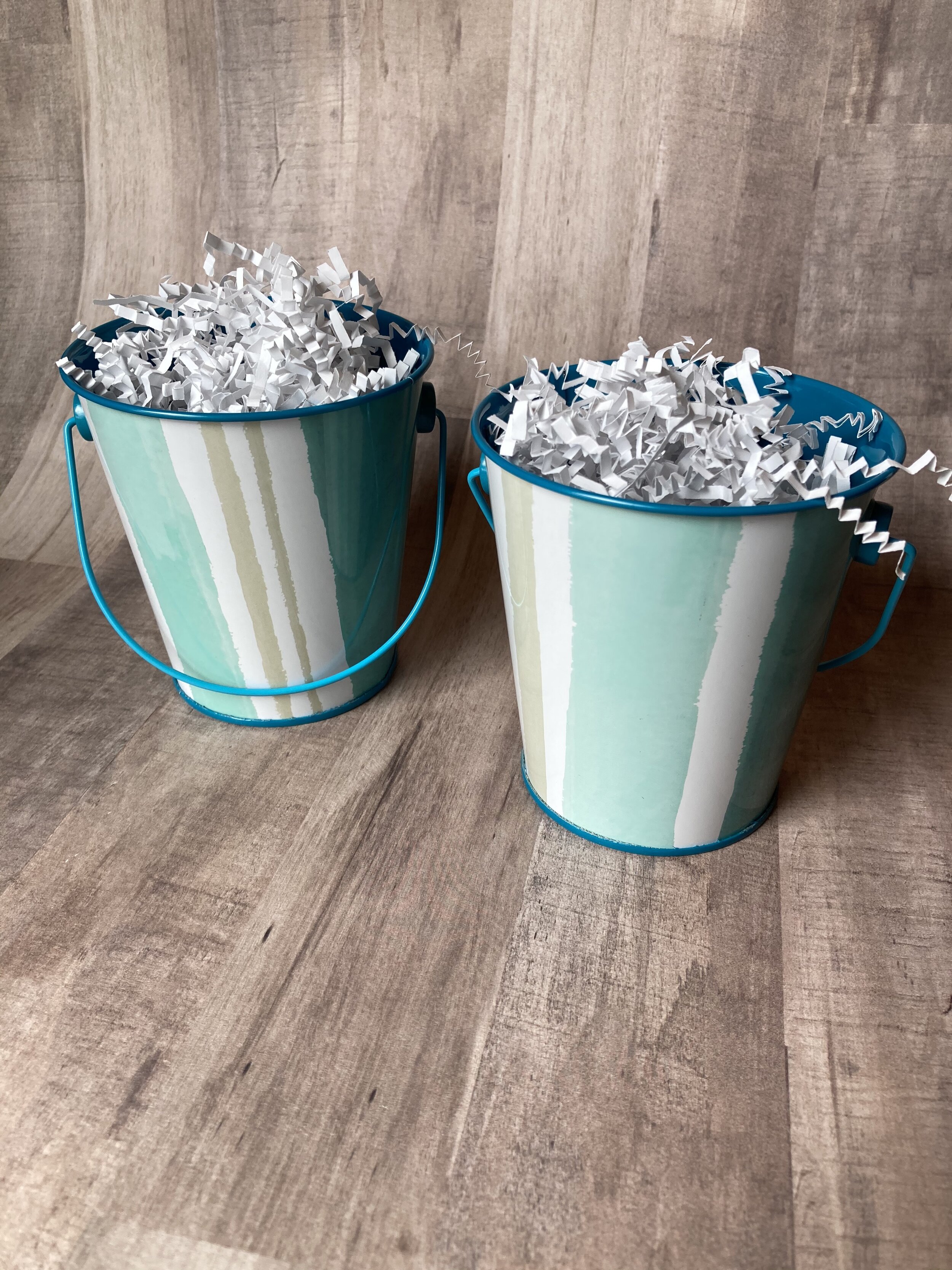 2 Cake Pop Buckets and Filler 