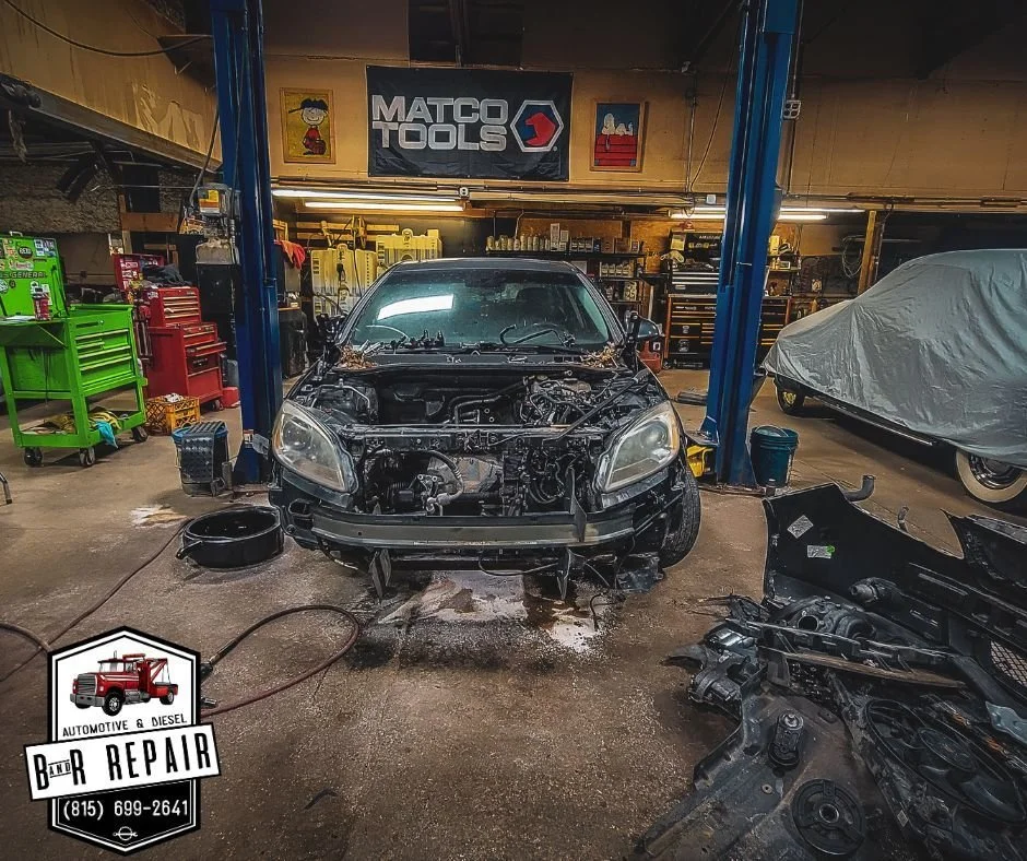 Diving into another engine swap, on a Buick this time around!

📞 (815) 699-2641
📍 12985 2100 North Ave Princeton
🕗 Monday - Friday 8am - 5pm (before and after hours drop-offs welcome)