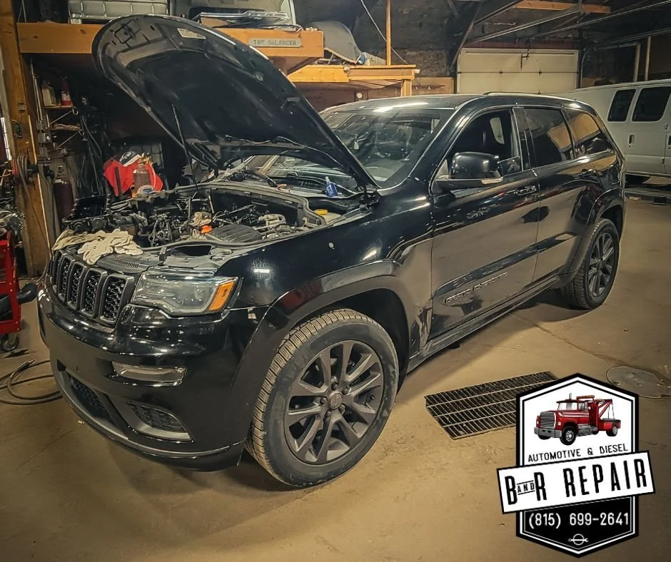 Getting this Jeep's oil leak sorted by replacing the valve cover gaskets and oil cooler!

📞 (815) 699-2641 (call or text)
📍 12985 2100 North Ave Princeton
🕗 Monday - Friday 8am - 5pm (before and after hours drop-offs welcome)