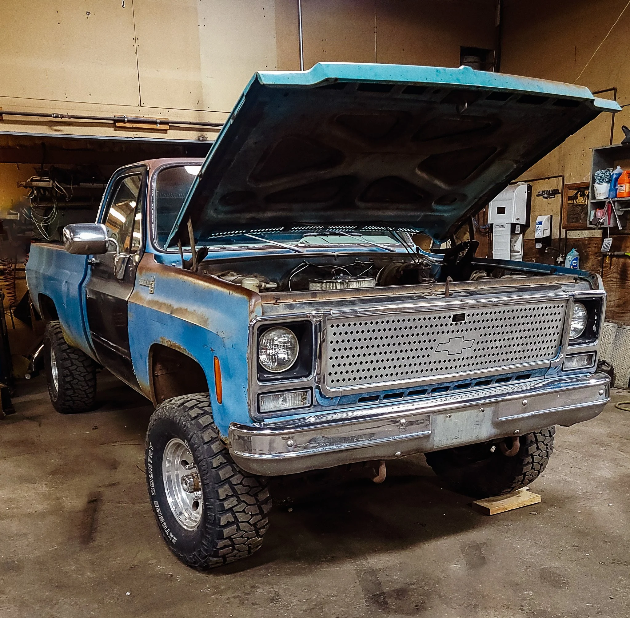There's nothing better than an old truck, like this Chevy. We've got the knowledge and tools to work on trucks of all ages and sizes.