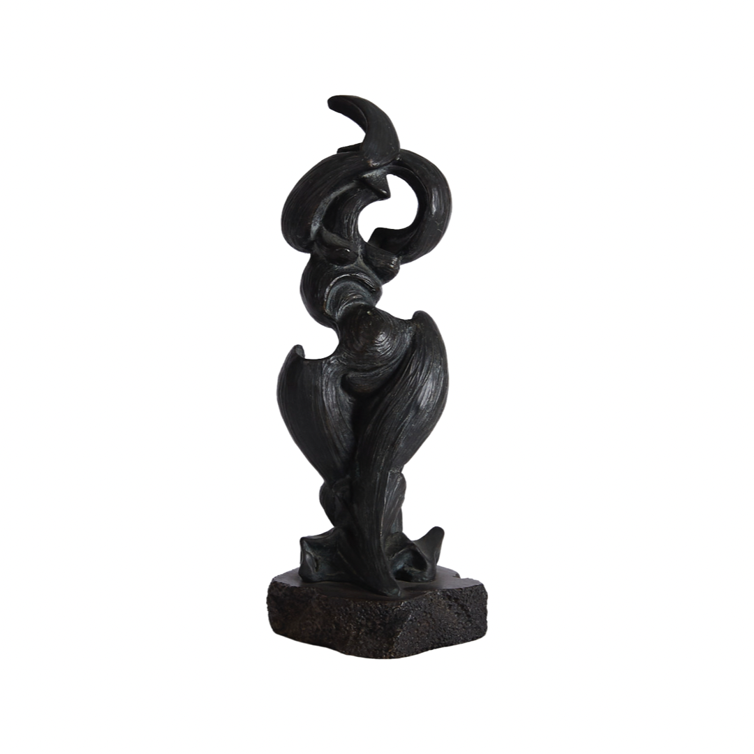 Vaughn Kendrick Abstract Bronze Sculpture