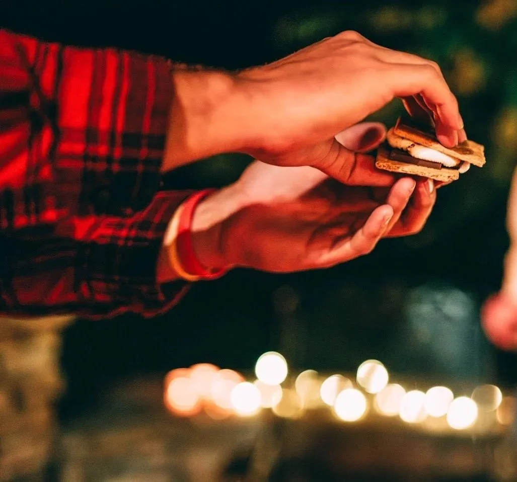 Holiday sm'mores and marshmallow roasting | Southern C's Farm holiday packages | Greensboro North Carolina events