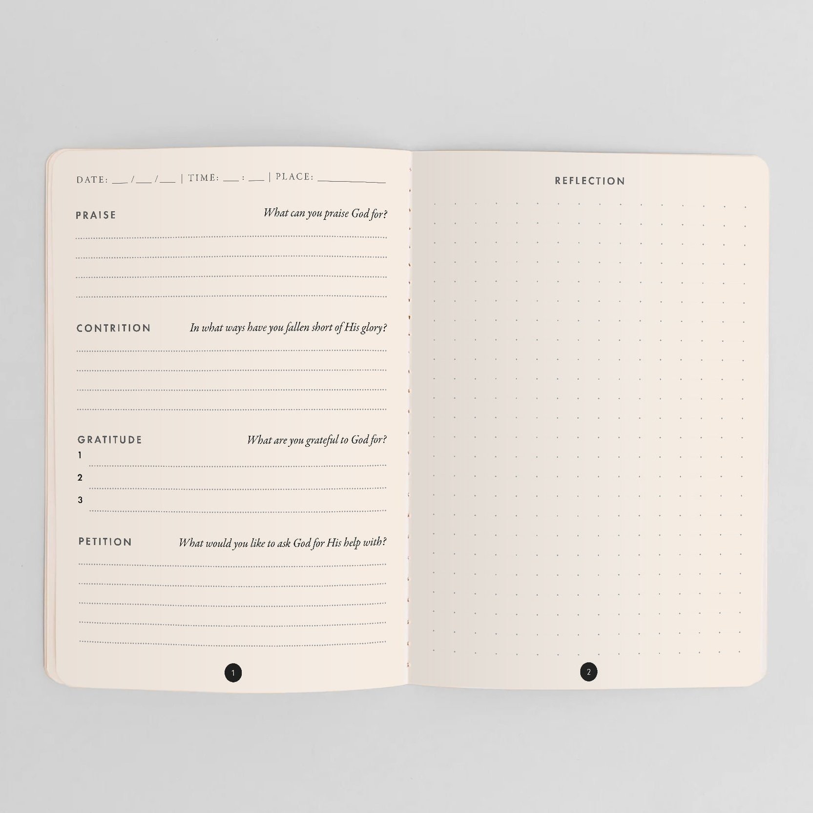 PRAYER NOTEBOOK