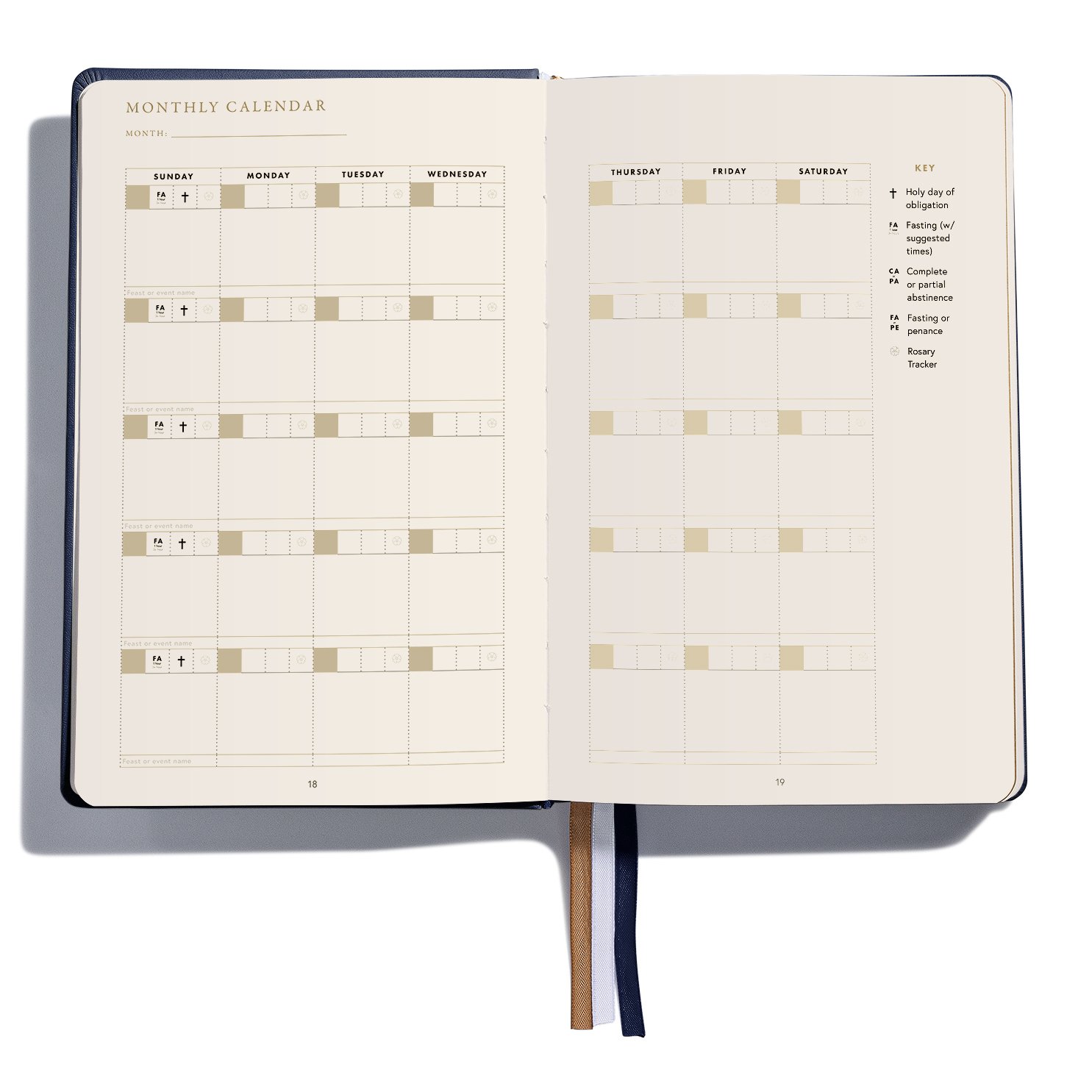 Monthly Calendar