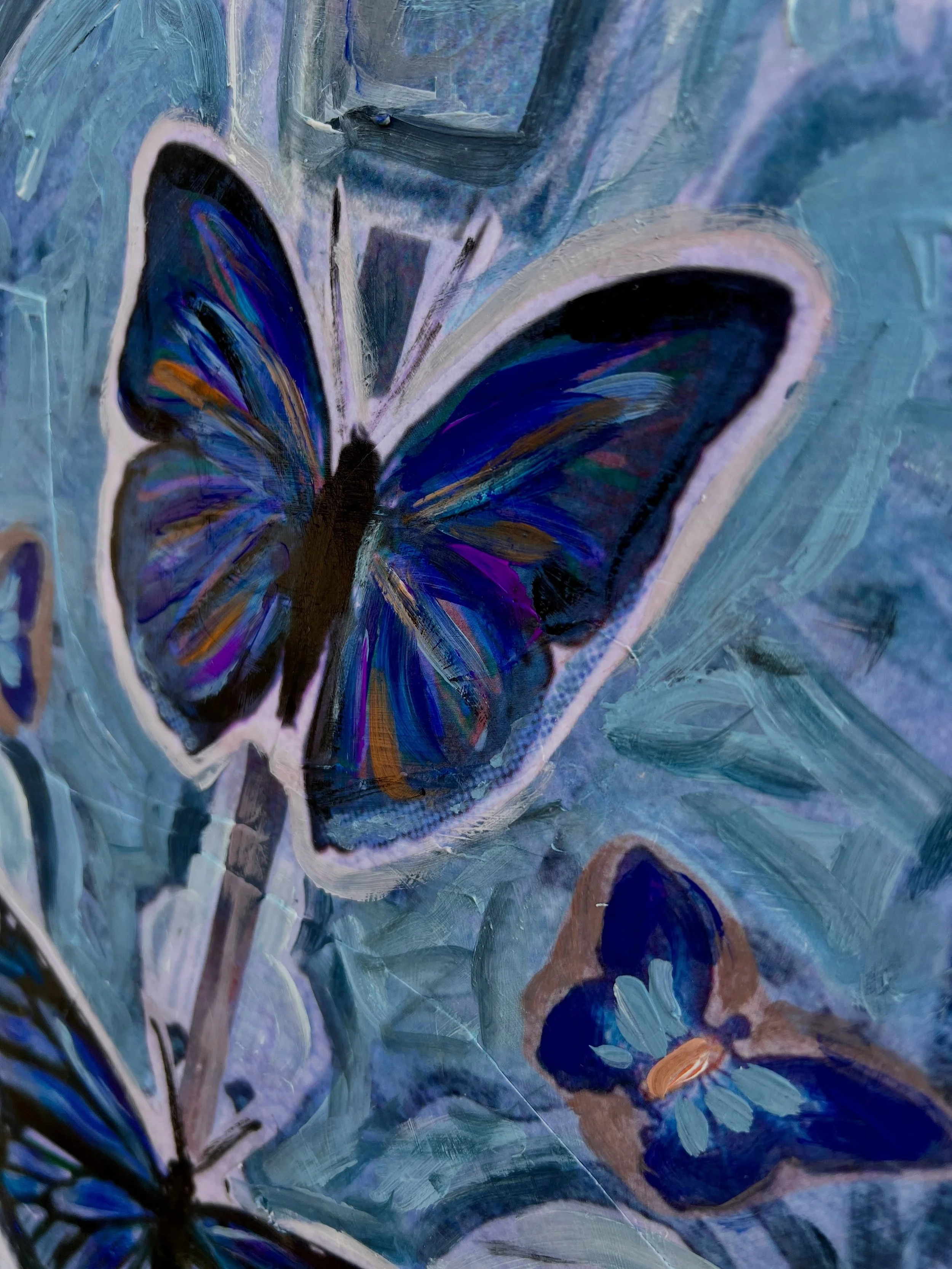 As promised!! 💙 ✨ New original art drop - especially for @daumgallery and @scoopedindallas &lsquo;s incredible Eye Candy Local Artist Exhibition! 

Through June 27, go visit what I would consider DFW&rsquo;s best curated collection of local artwork 