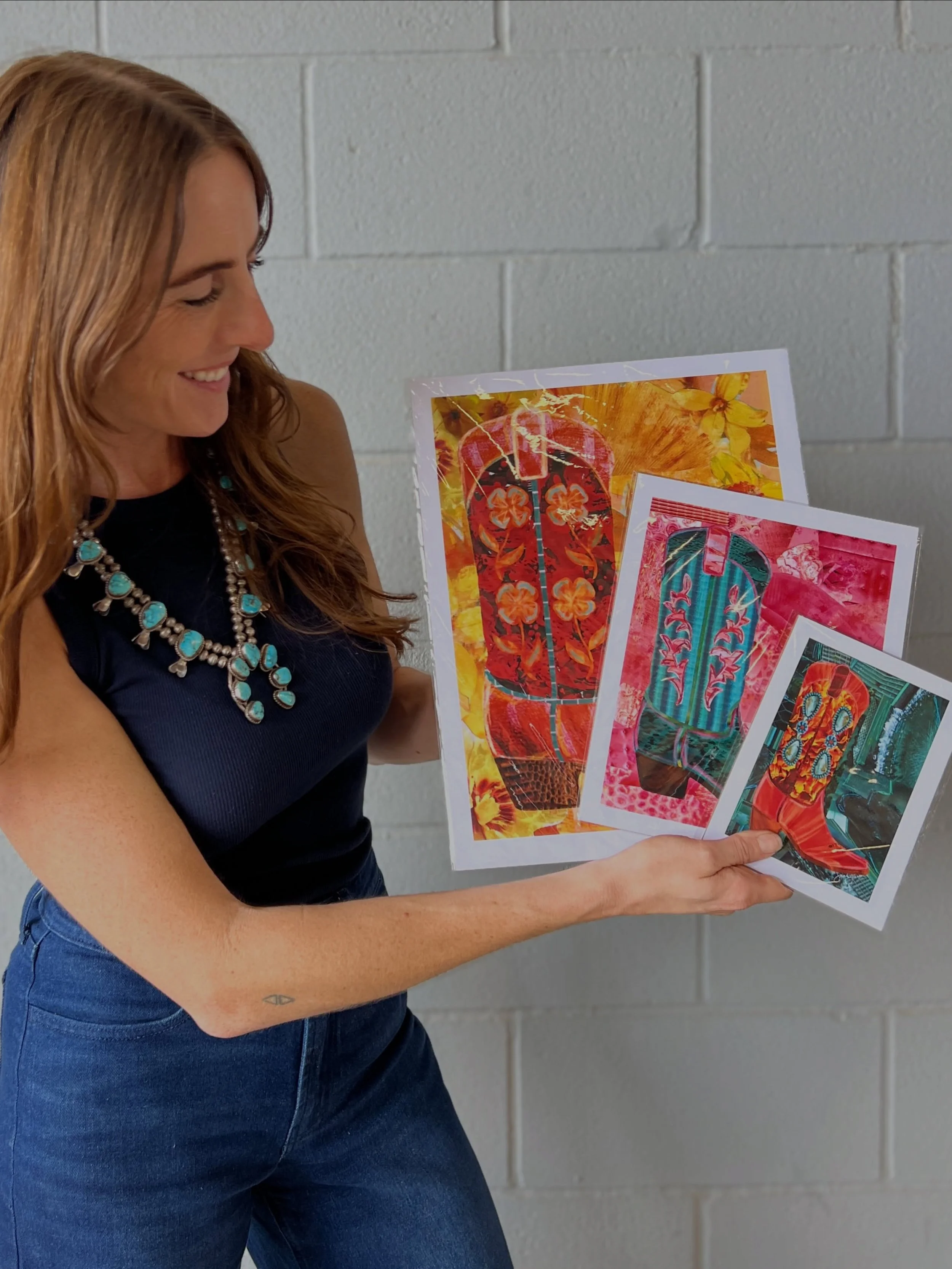 So thrilled to kick off my fall show season in College Station at @cowgirlmarket this weekend! I&rsquo;ll be here today till 6 and tomorrow 12-6

Come find Step Into Boots - and amazing western themed vendors!

Aggies - I got your boots too! 

#weste