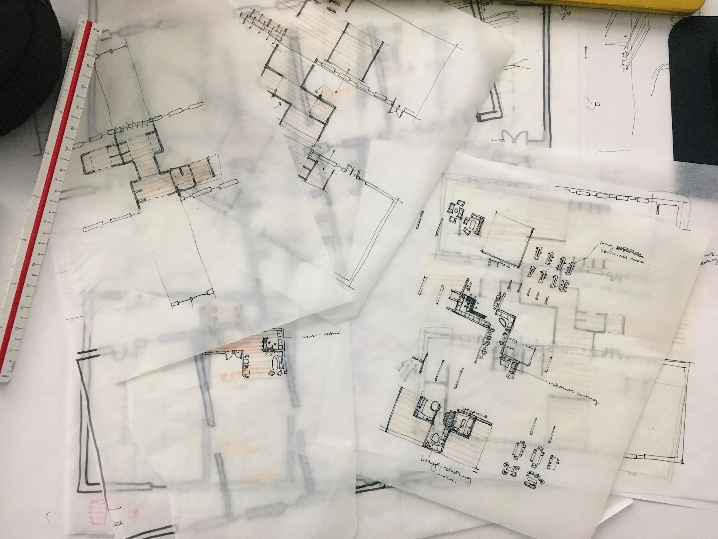 Iterative Process of Floor Plans