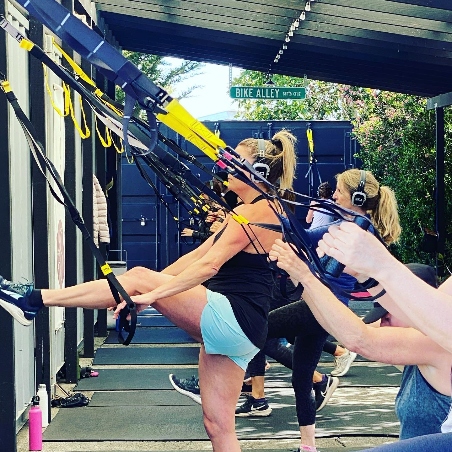 Have you tried a TRX workout?
45 minutes - full body training!