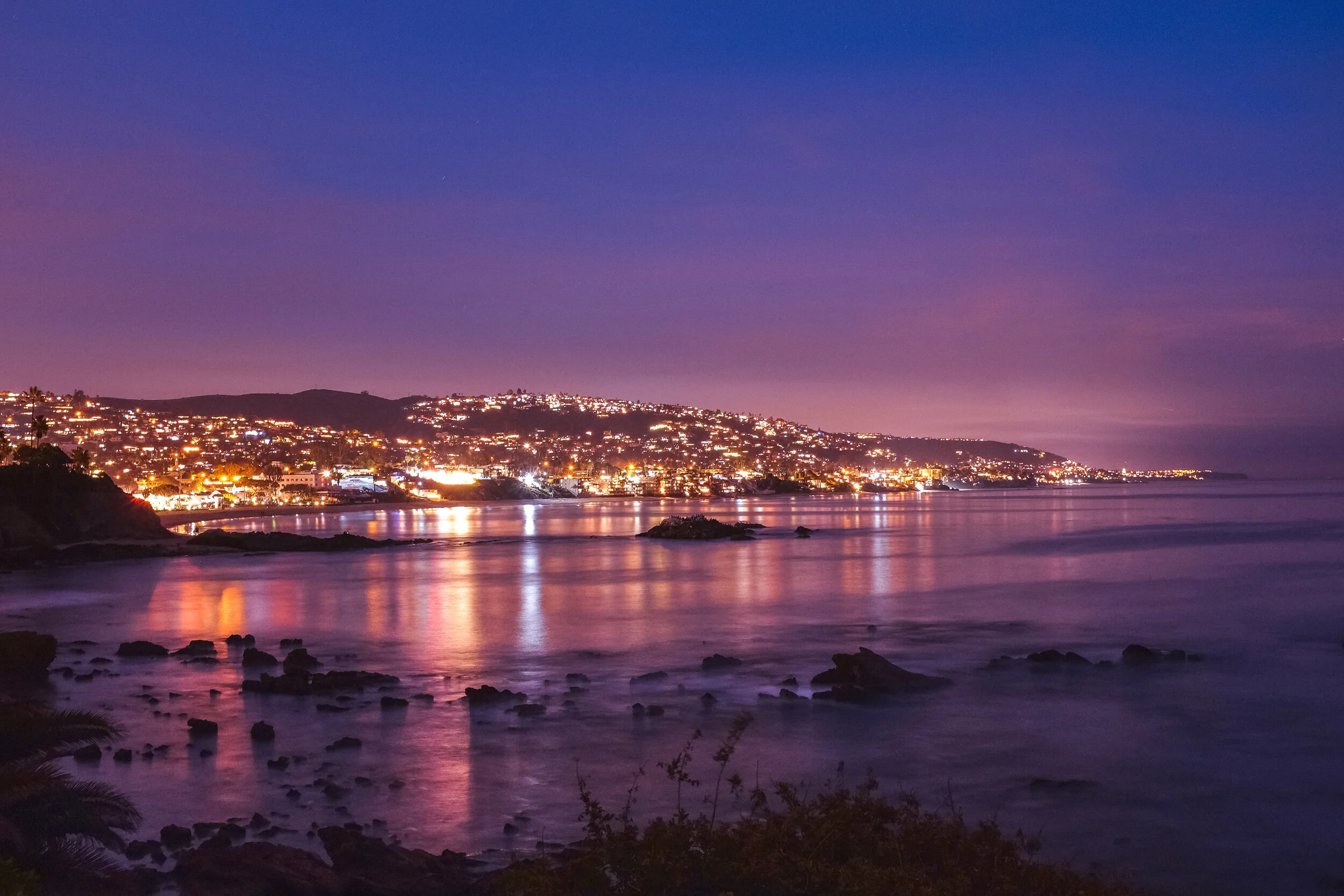 Laguna at Night (Canvas)
