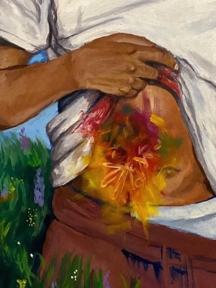 Painter and muralist Morrah Burton-Edwards (@morrahbe) brings Southern stories to life through figurative art, blending culture, irony, and Americana. Rooted in New Orleans, she paints narratives that feel like home and history all at once.⁣
⁣
We see