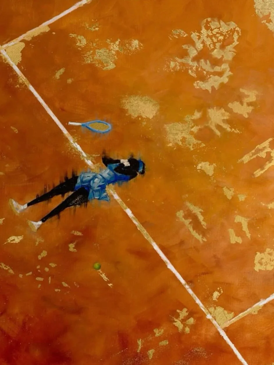 &ldquo;Moment of Glory.&rdquo; &mdash; DC-raised artist MJ (@mj.onthewall) reimagines the instant Coco Gauff claimed the French Open title &mdash; not just as a win, but as a transformation.⁣
⁣
&ldquo;I&rsquo;m the biggest fan of watching someone go 