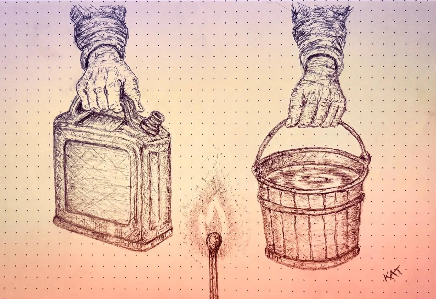 What we pour into the fire determines whether it burns us down or peacefully fades away. ⚖️ #odaat