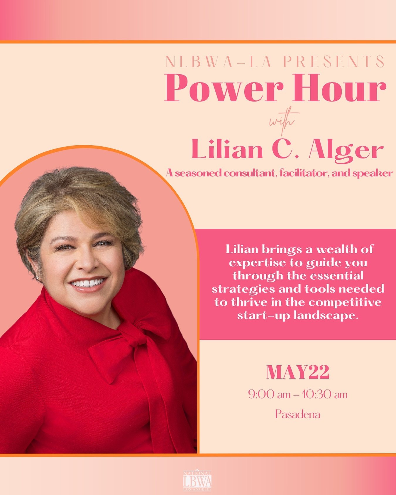 Members only!🥳💕 Join us for an empowering presentation on Start-Up Success tailored for women entrepreneurs, led by the insightful Lilian C. Alger.✨

As a seasoned consultant, facilitator, and speaker, she brings a wealth of expertise to guide you 