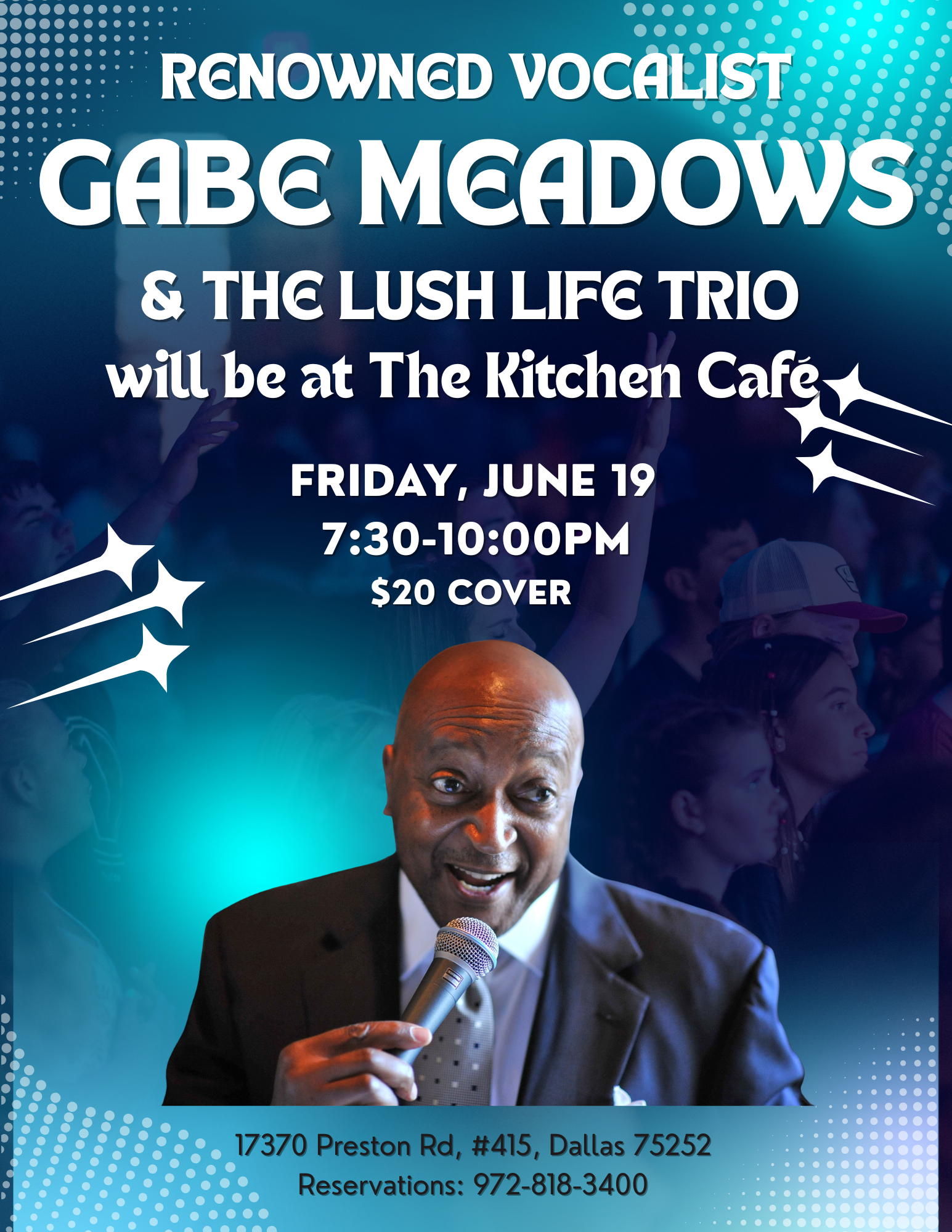 Gabe and the Lush Life Trio at Kitchen Café