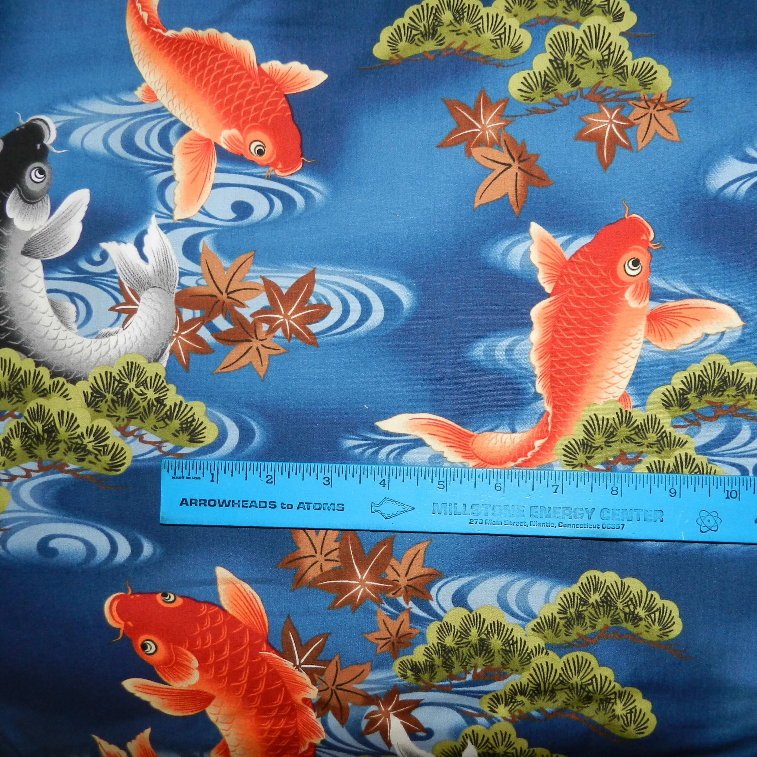 Kona Bay Tranquility Indigo Waters Blue Metallic by Kona Bay Fabrics