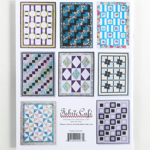 Fast & Fun 3-Yard Quilts Booklet by Fabric Cafe/Donna Robertson