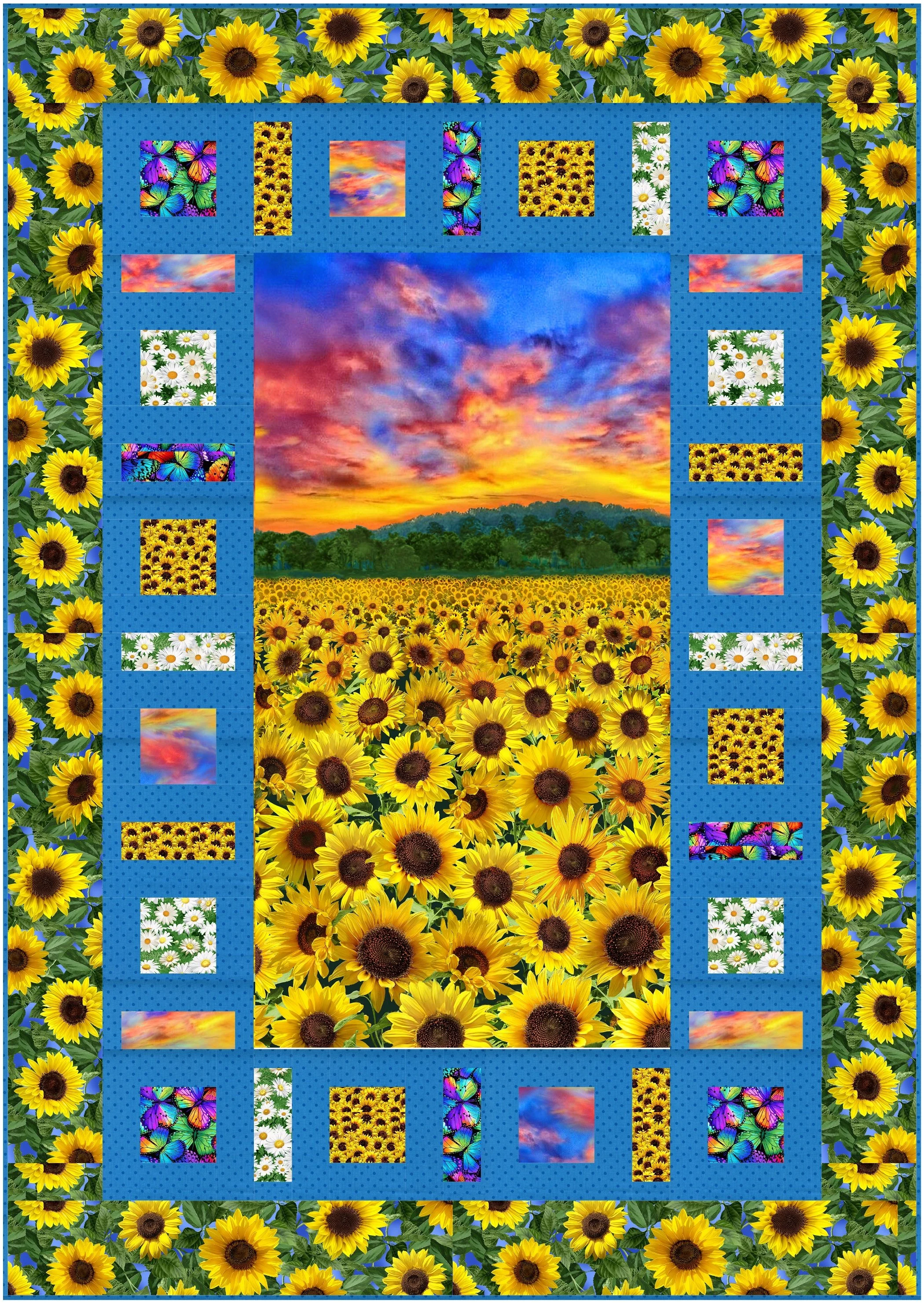 two by four sunflowers 3.JPG