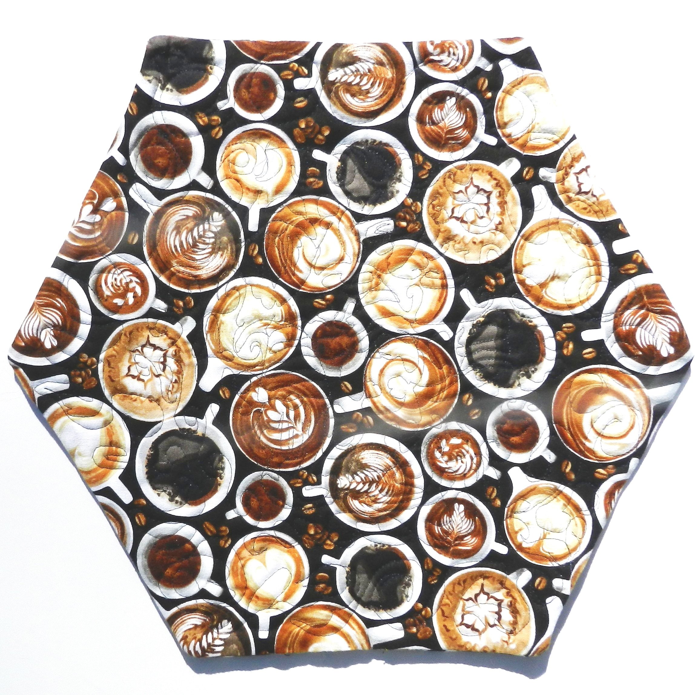 Coffee+Gnomes+and+Cups+Brown+1+Reverse+Side+Hexagon+Table+Mat+.jpg