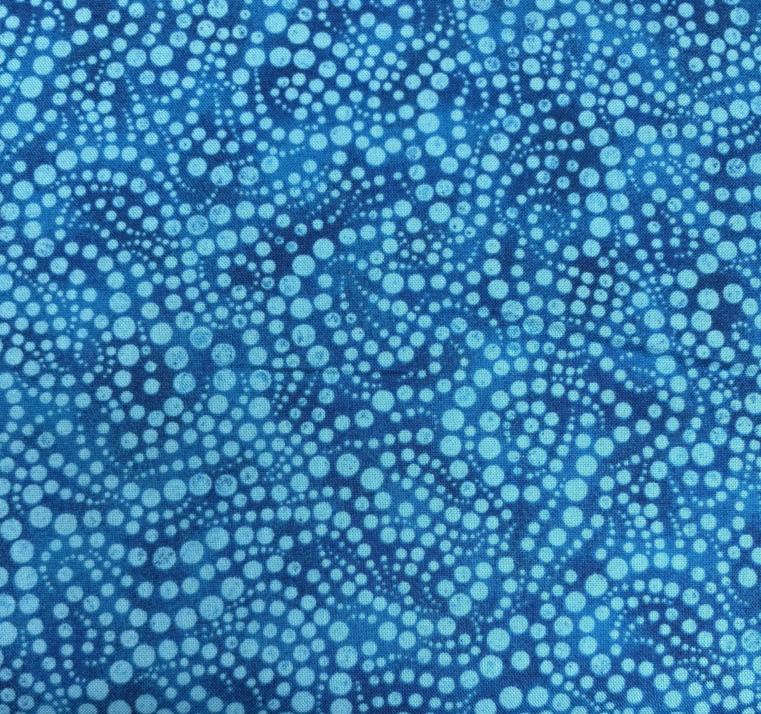 Ocean Blue Lagoon Bubbles by Robert Kaufman