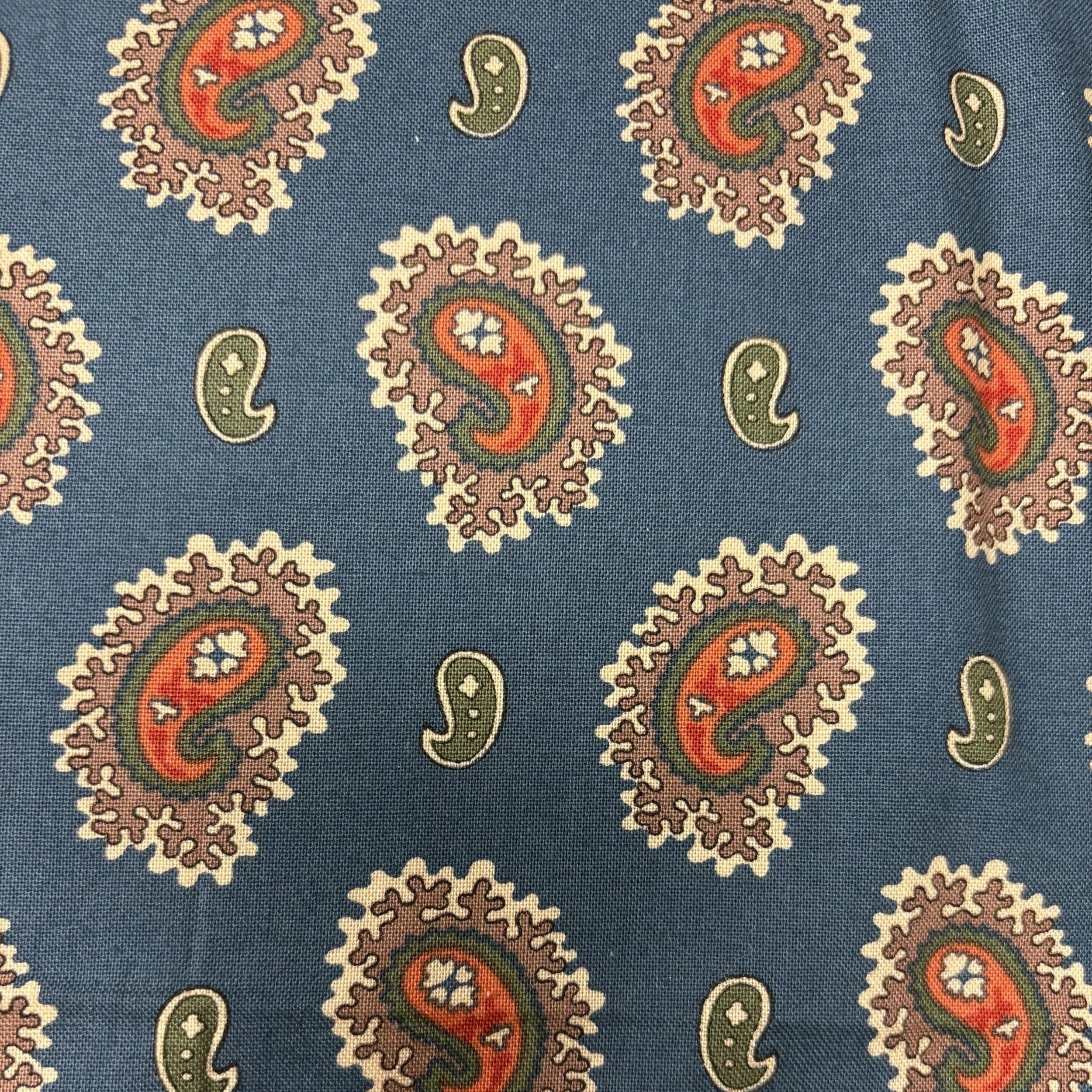 Antique Blue Paisley by Marcus Brothers
