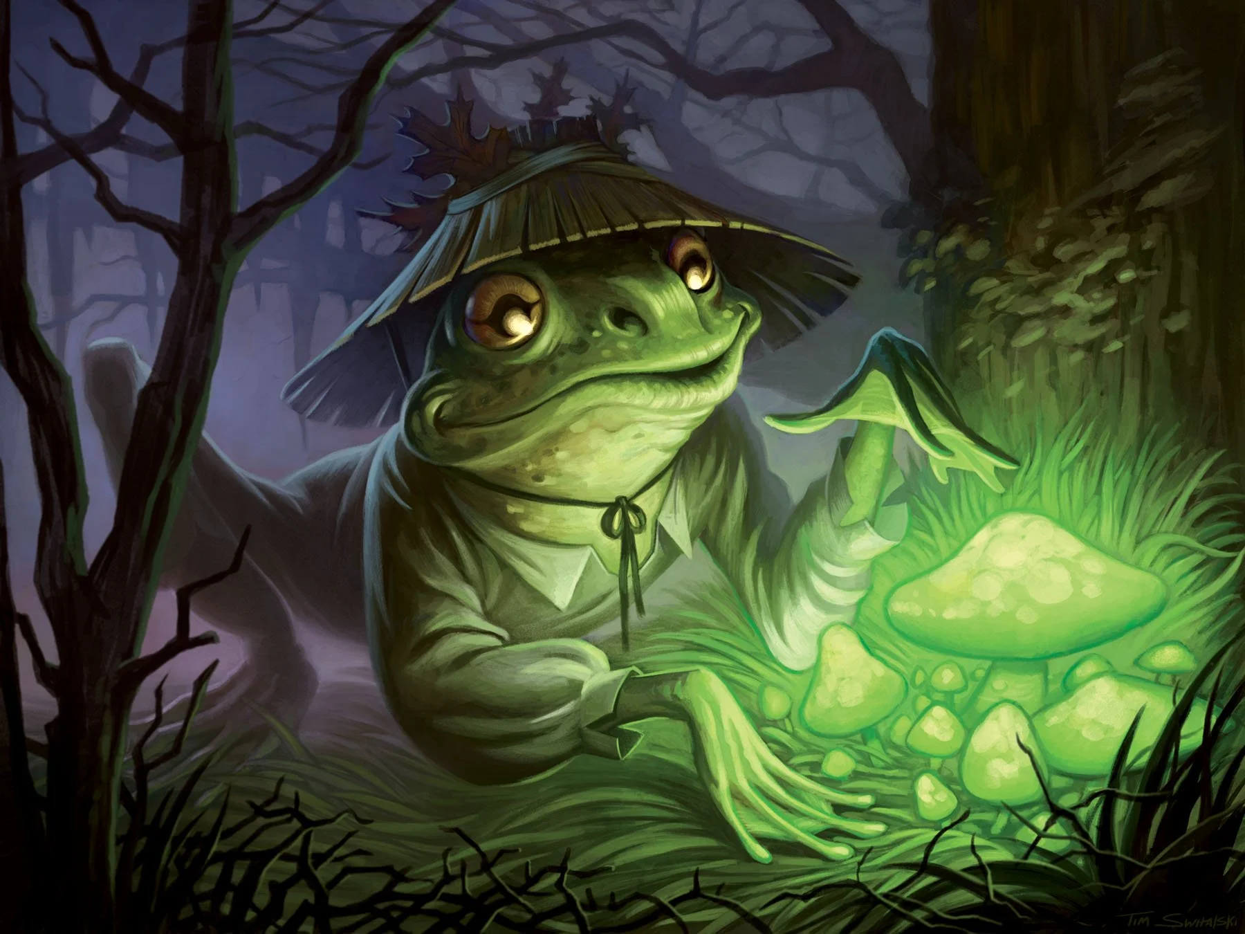 Forest Forager - Digital Illustration