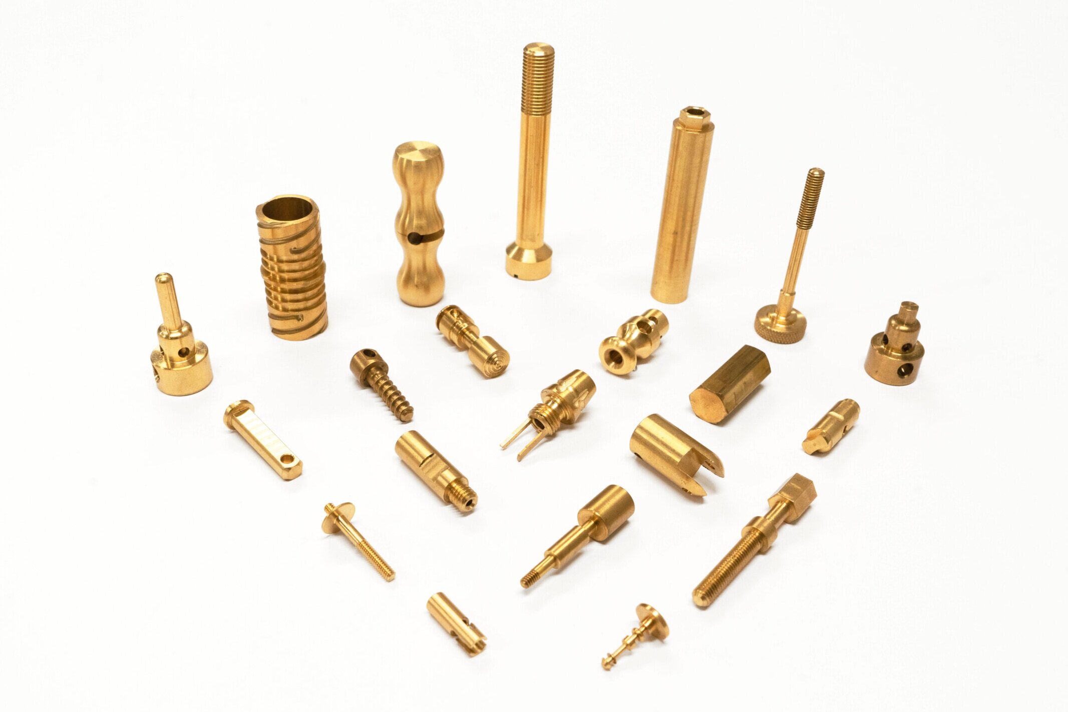 Brass machining is commonly used