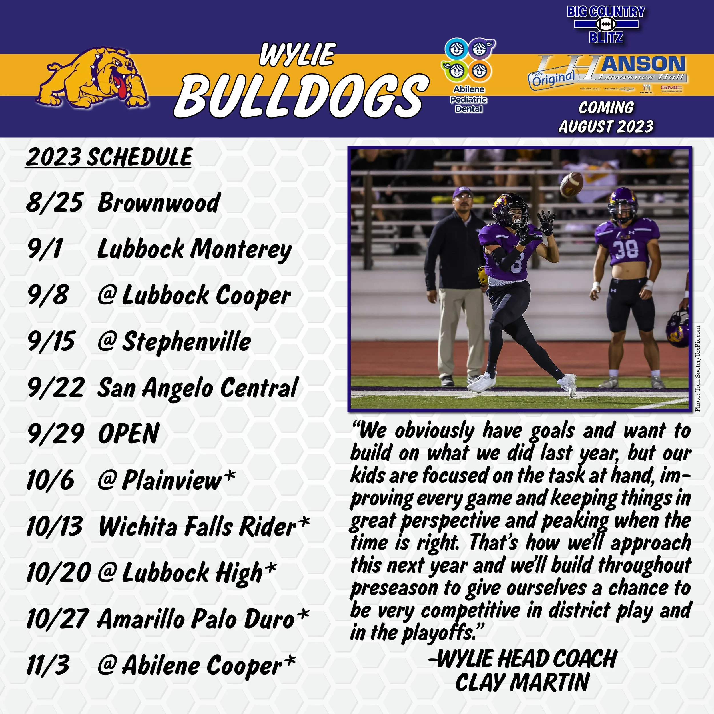 Wylie Bulldogs — Big Country Blitz