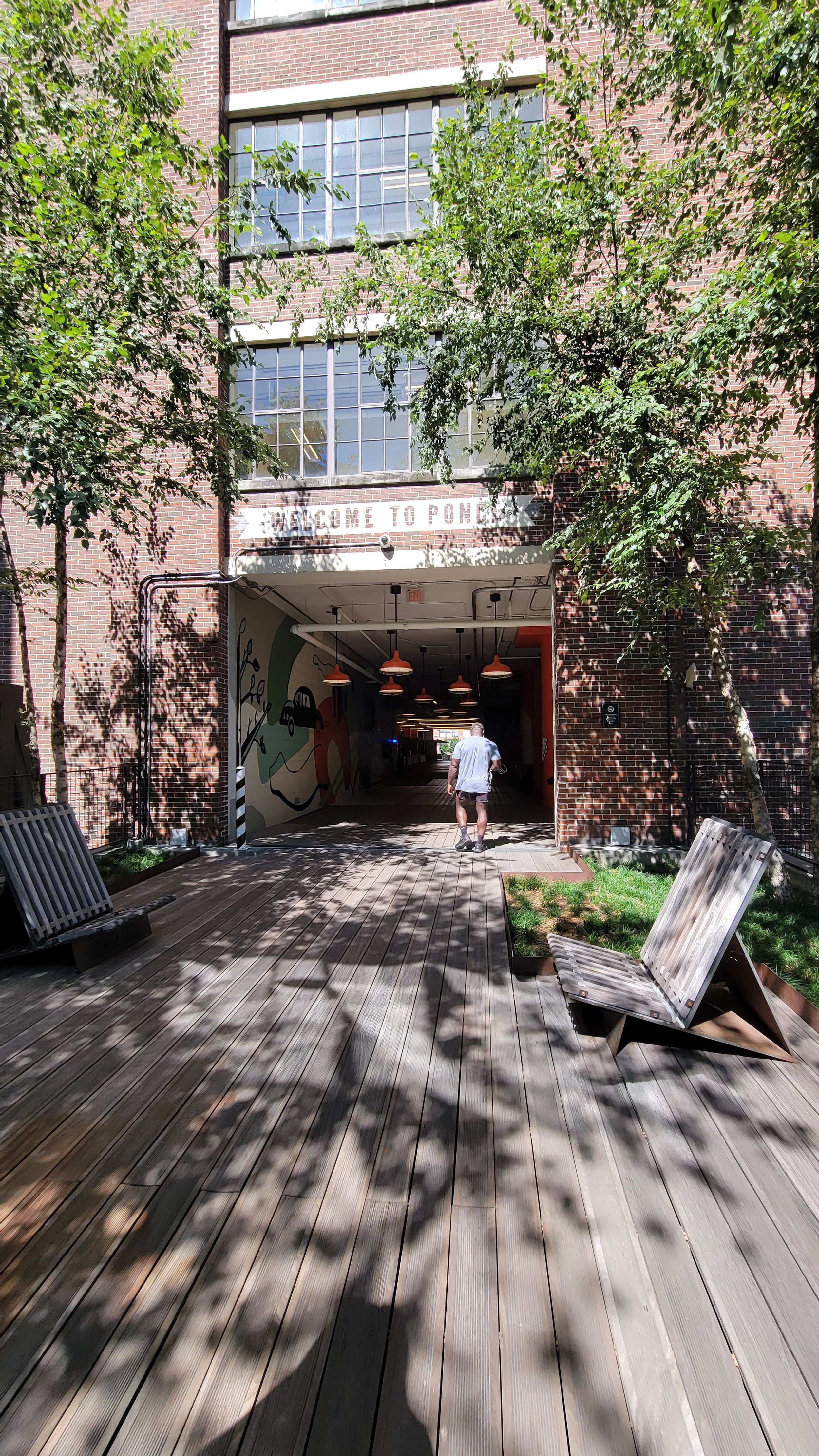  One of several entrances into Ponce City Market 