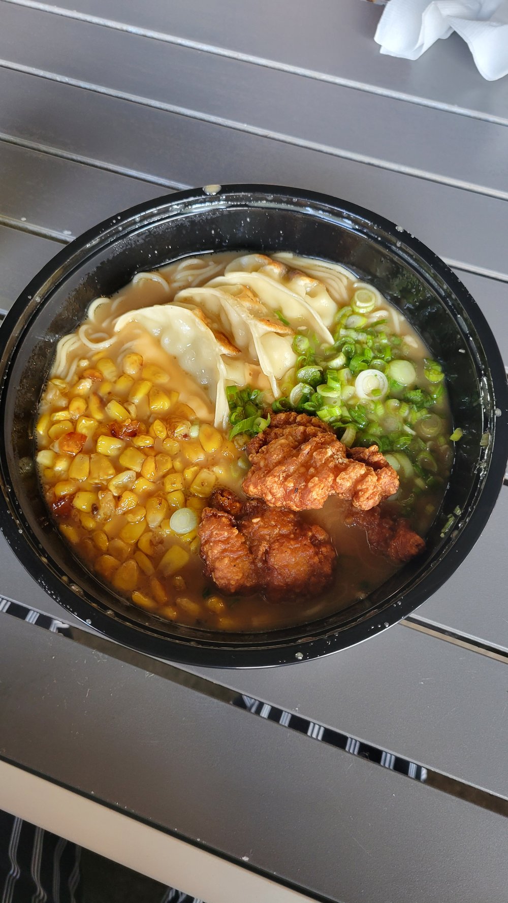  Gyoza Ramen from Sakura Ramen Bar, within Chattahoochee Food Works 