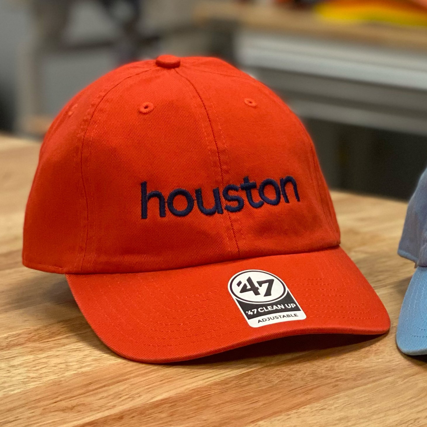 Unisex HOU Black Out Baseball Hat For Houston Fans — RamShirts