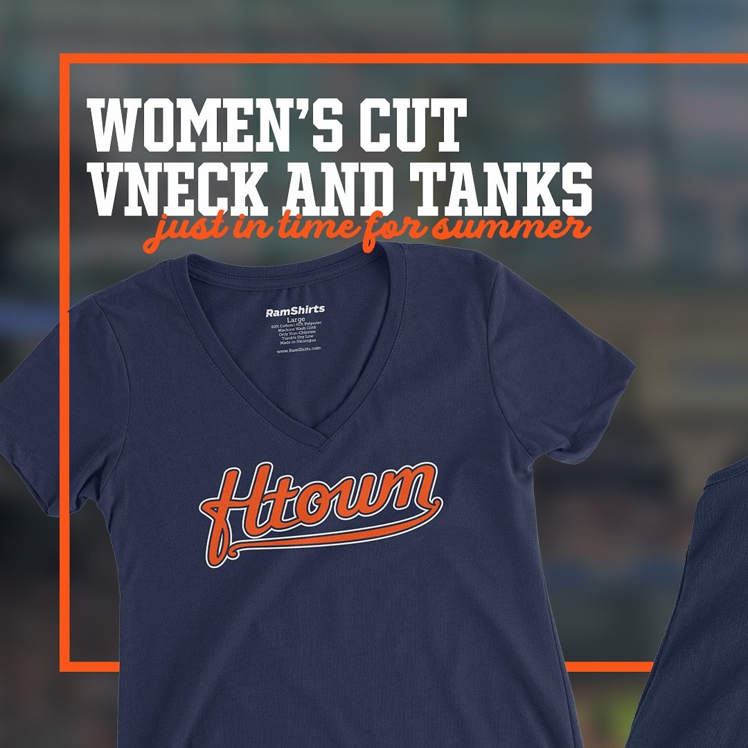 Women&rsquo;s cut vnecks and tanks are now available in the shop. More designs and color combos are being added.