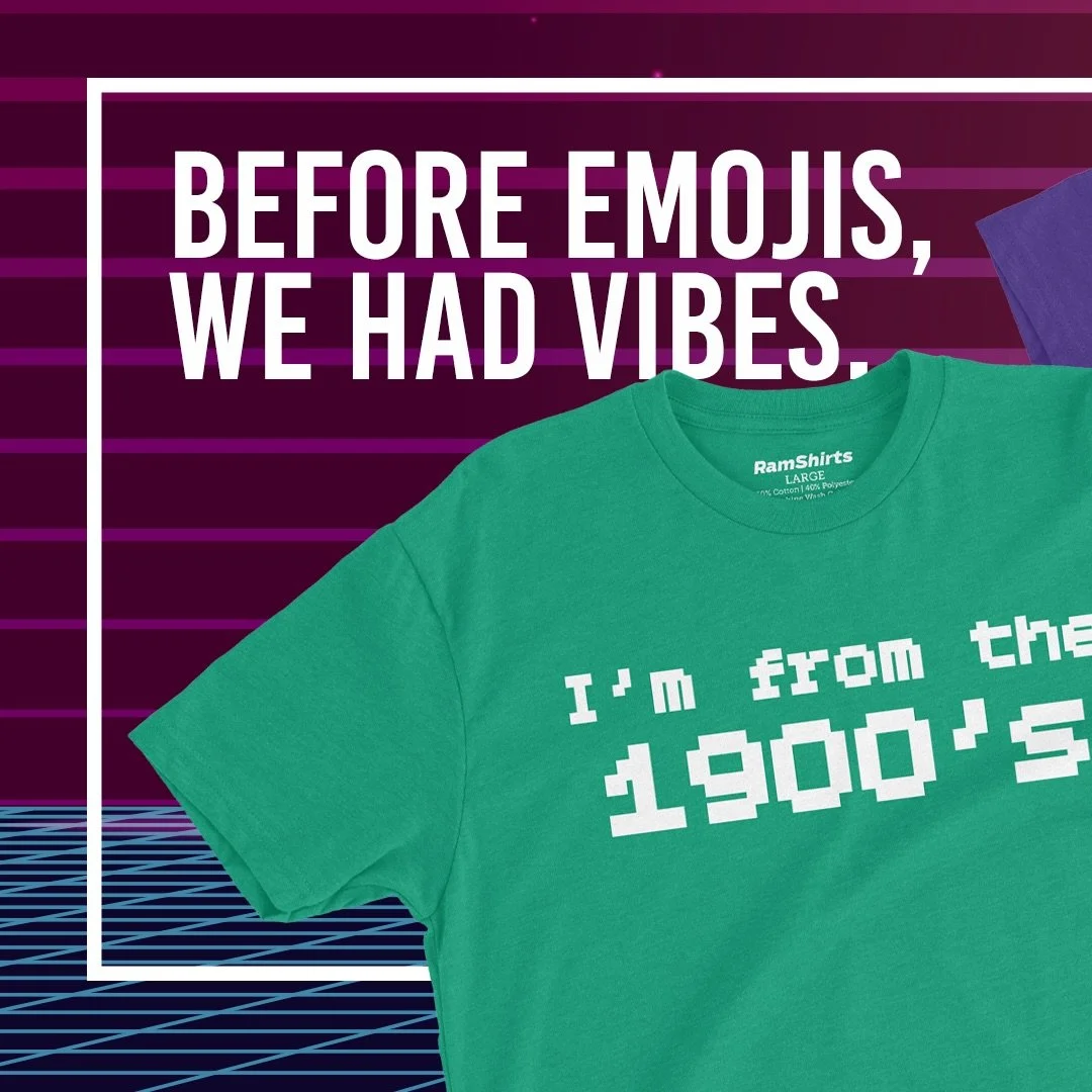 Because you&rsquo;re not old, you&rsquo;re just limited-edition with free back pain. Perfect for us who remember vhs tapes, dial-up and not worrying about photos being posted to social media.