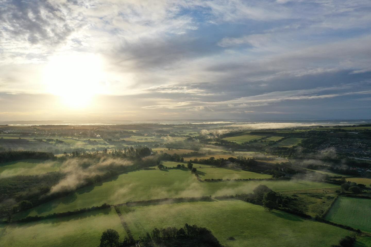 Took the drone on the school run :)