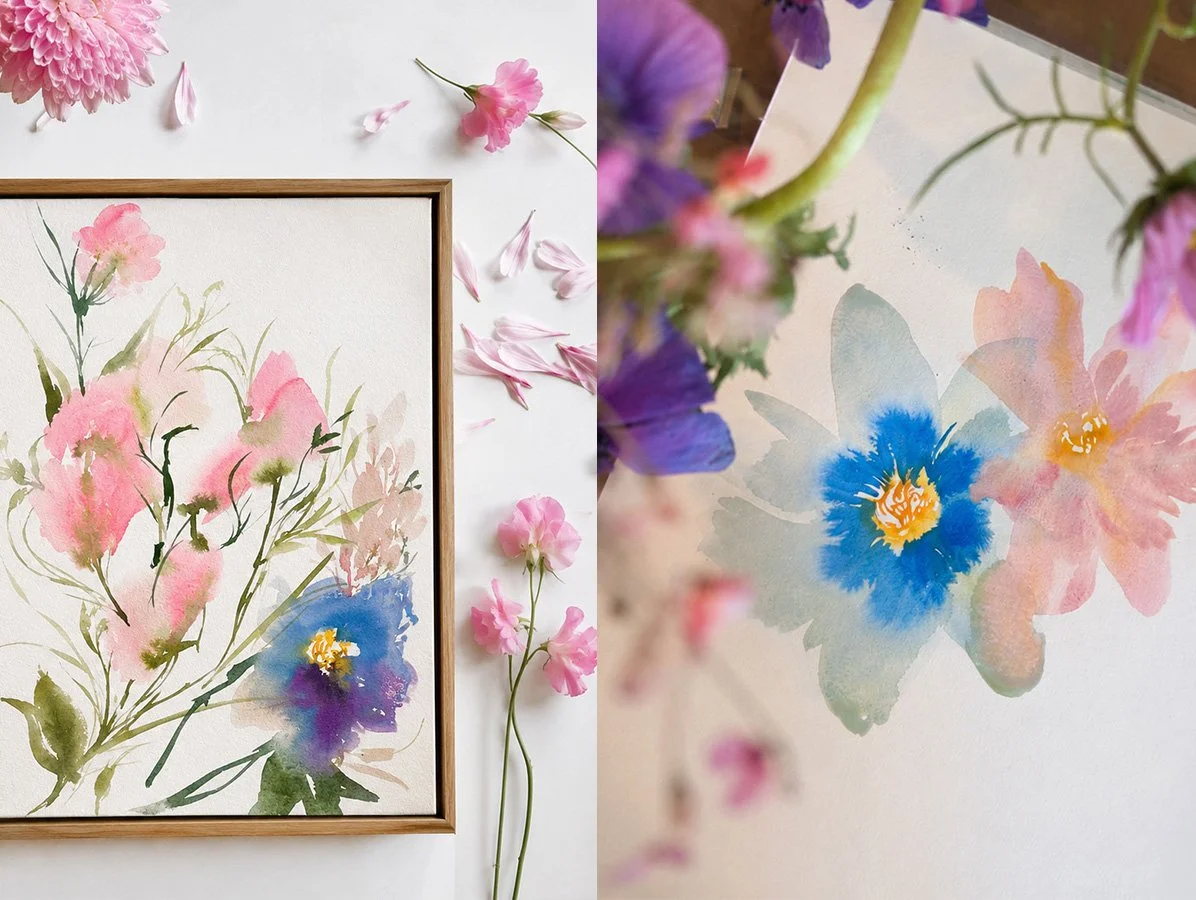 In Bloom: Paint Your Own Romantic Florals