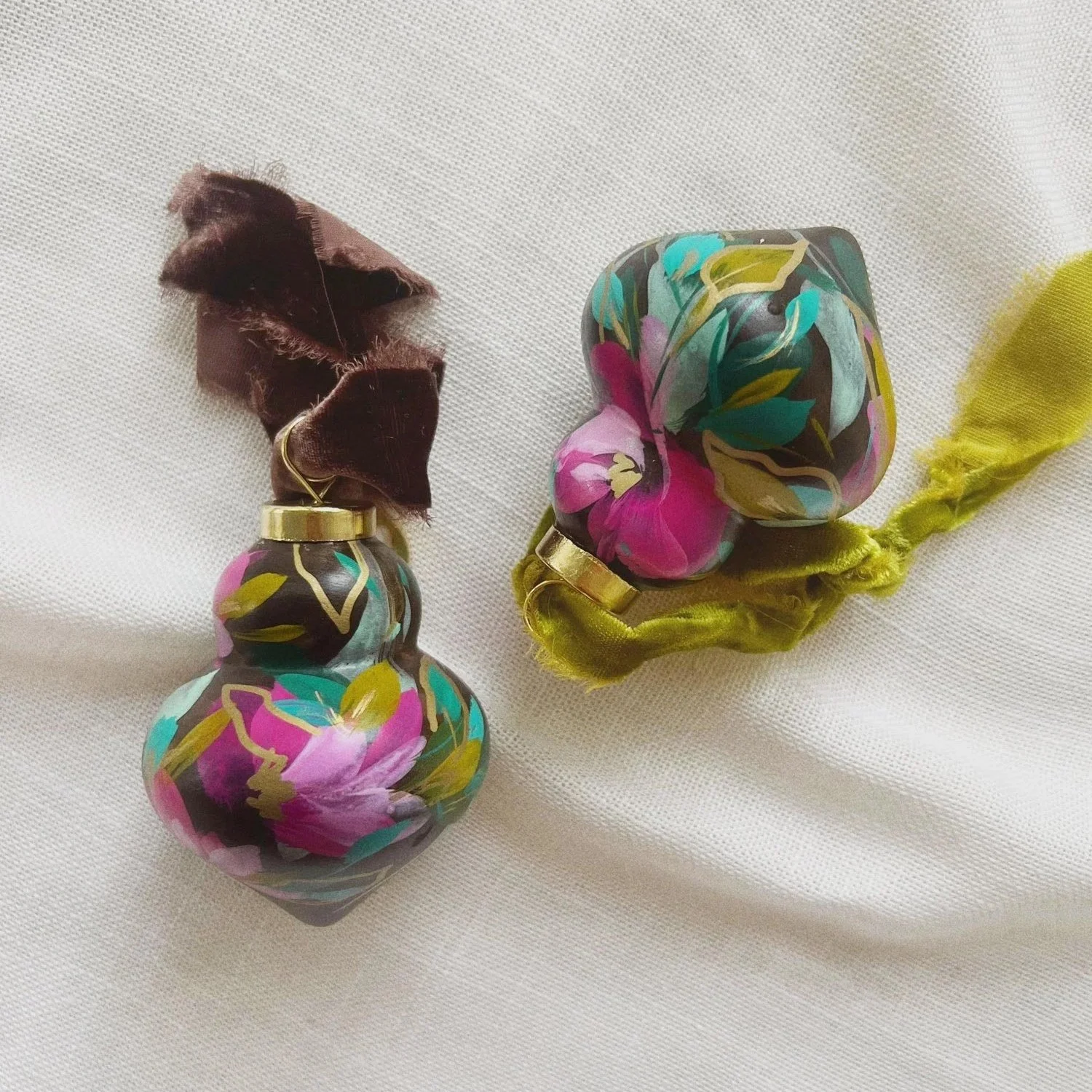"Secret Garden" Ceramic Ornament