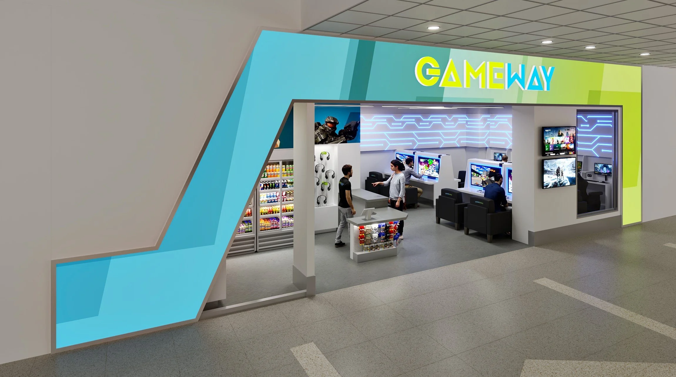 Gameway - DTW — Silhouette Design Architecture